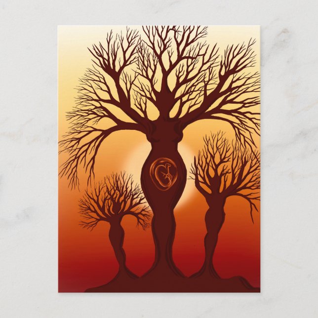 Carte Postale L'arbre de la maternité (Devant)