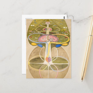 Carte Postale L'arbre du savoir par Hilma af Klint