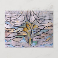 L'arbre en fleurs - Piet Mondrian - 