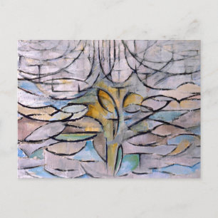 Carte Postale L'arbre en fleurs - Piet Mondrian -