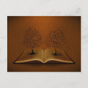 Carte Postale L'arbre GiddyUp et l'arbre Bickham Script Tree