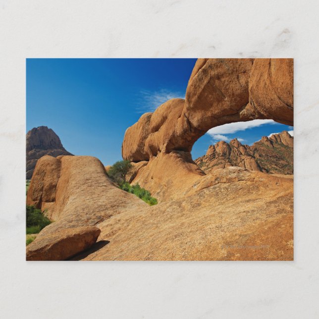 Carte Postale l'arc à Spitzkoppe ou Spitzkuppe, aride (Devant)