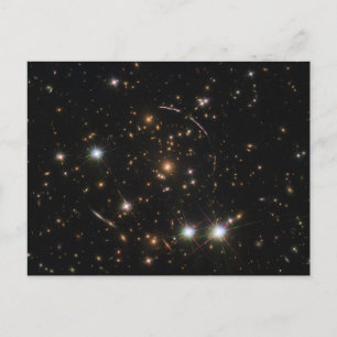 Carte Postale L'arc de rafales de rayons dans un amas de galaxie