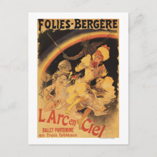 Carte Postale L'Arc-en-Ciel Ballet at Folies-Bergeren