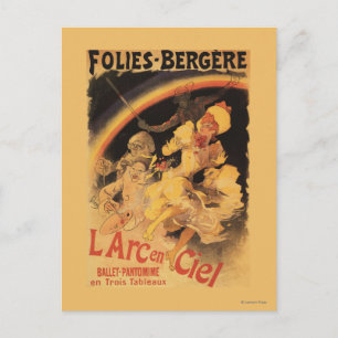 Carte Postale L'Arc-en-Ciel Ballet at Folies-Bergeren