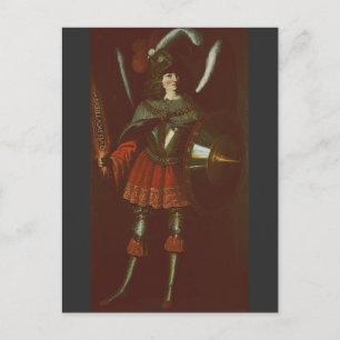 Carte Postale L'Archange Michel par Francisco de Zurbarán