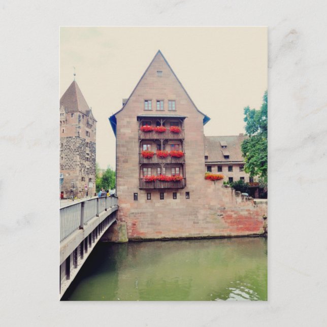 Carte Postale L'architecture de Nuremberg (Devant)