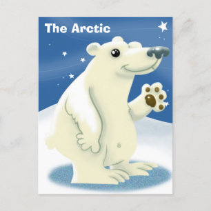 Carte Postale L'Arctique