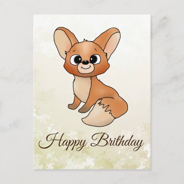 Carte Postale Lard renard (Devant)