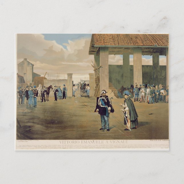 Carte Postale L'armistice de Vignale (Devant)