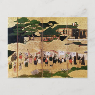 Carte Postale L'arrivée des Portugais au Japon 3