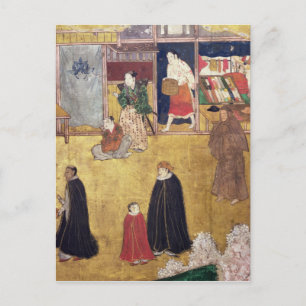 Carte Postale L'arrivée des Portugais au Japon 3