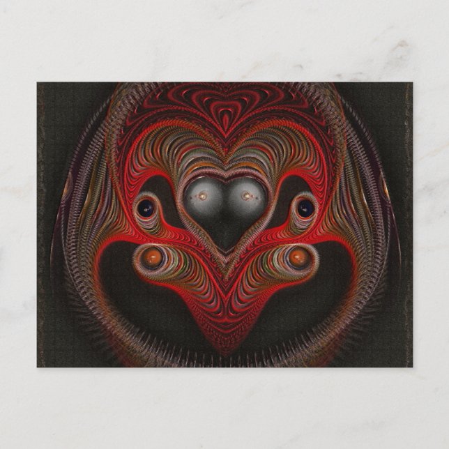 Carte Postale L'art Abstrait bélier (Devant)