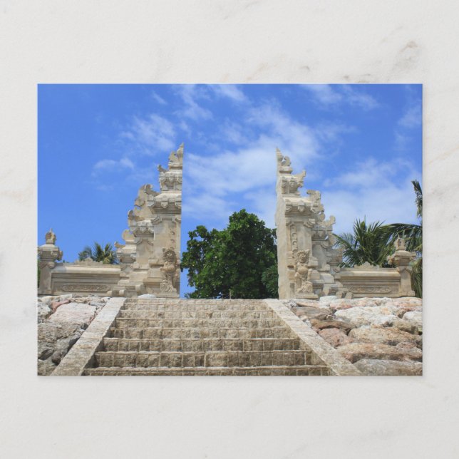 Carte Postale L'art balinais (Devant)