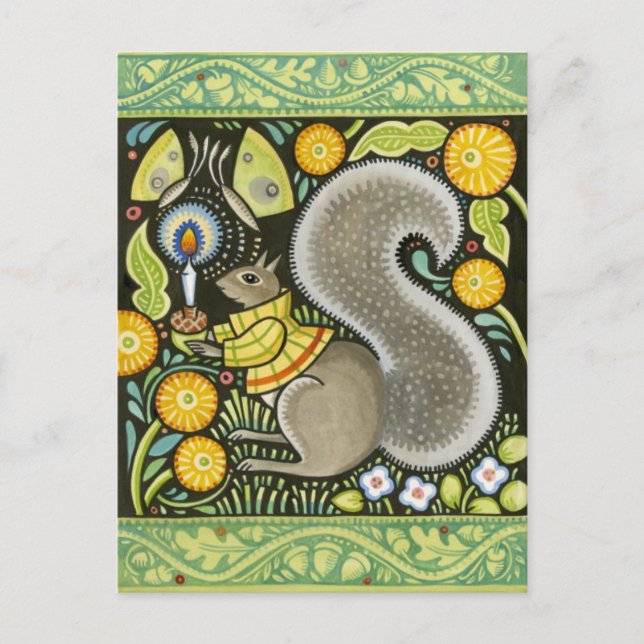 CARTE POSTALE L'ART BOHÉMIEN MOOSHKA (Devant)