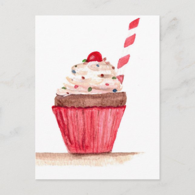 Carte Postale L'art culinaire de Cupcake (Devant)