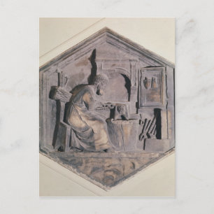 Carte Postale L'art de la forge, la décoration hexagonale
