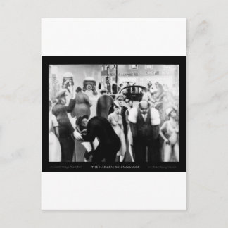 Carte Postale L'art de la Renaissance de Harlem - "Black Belt"