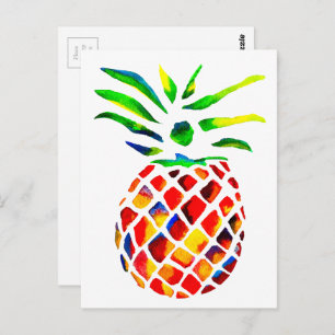 Carte Postale L'art de l'ananas