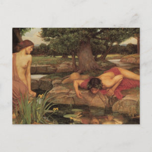 Carte Postale L'art d'Echo et de Narcissus