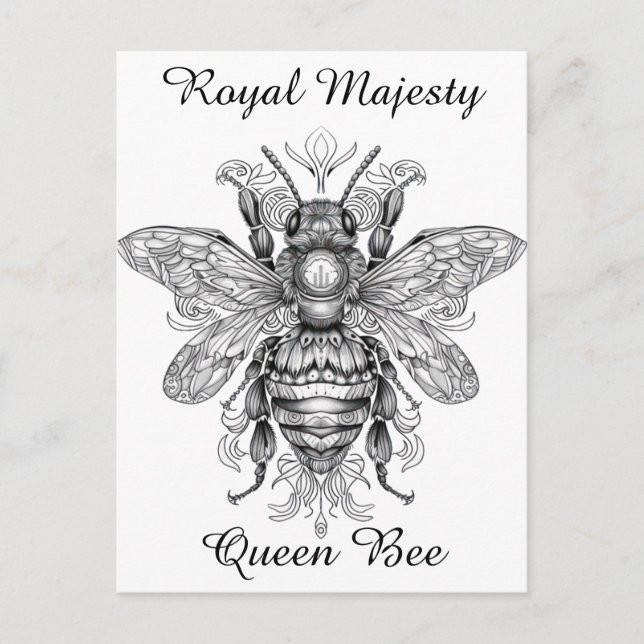 Carte Postale L'art des abeilles (Devant)