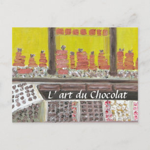 Carte Postale L'art du Chocolat