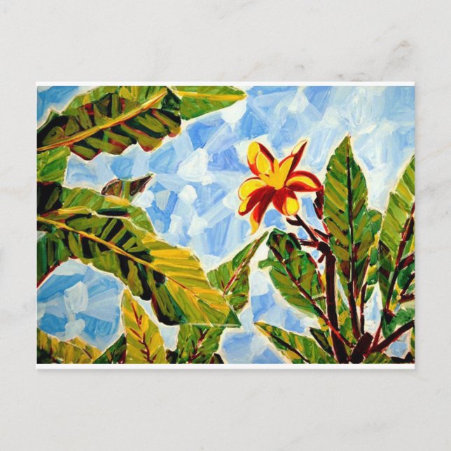 Carte Postale L'art hawaiien de Kristin (Devant)