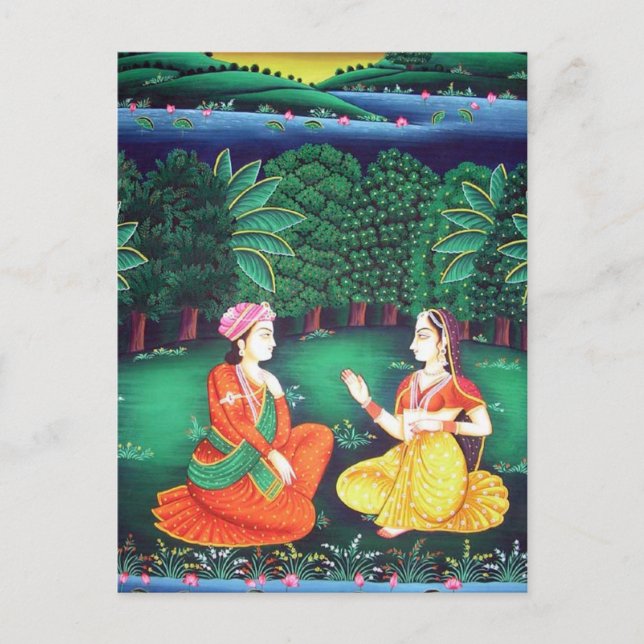 Carte Postale L'art moghol (Devant)