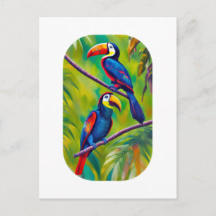 Carte Postale L'art ornithologique Toucan