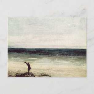 Carte Postale L'artiste en bord de mer à Palavas