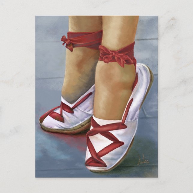 Carte Postale Las alpargatas (Devant)