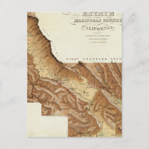 Carte Postale Las Mariposas Estate Mariposas Comté de Californie
