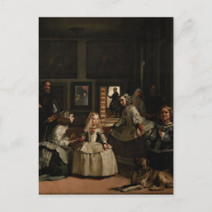 Carte Postale Las Meninas Diego Velázquez