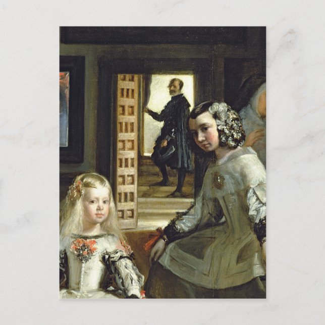 Carte Postale Las Meninas ou La Famille de Philippe IV, c.1656 2 (Devant)