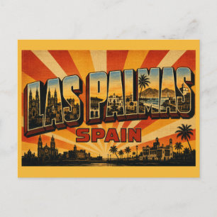 Carte Postale Las Palmas de Grande Canarie Espagne Cathédrale