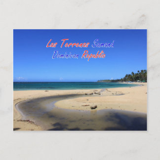Carte Postale Las Terrenas Samana République dominicaine