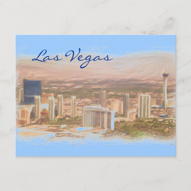Carte postale Las Vegas (Devant)