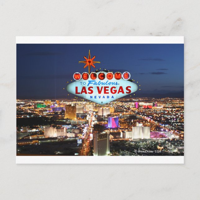 Carte postale Las Vegas (Devant)