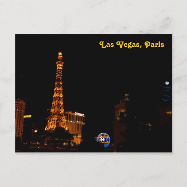Carte Postale Las Vegas (Devant)
