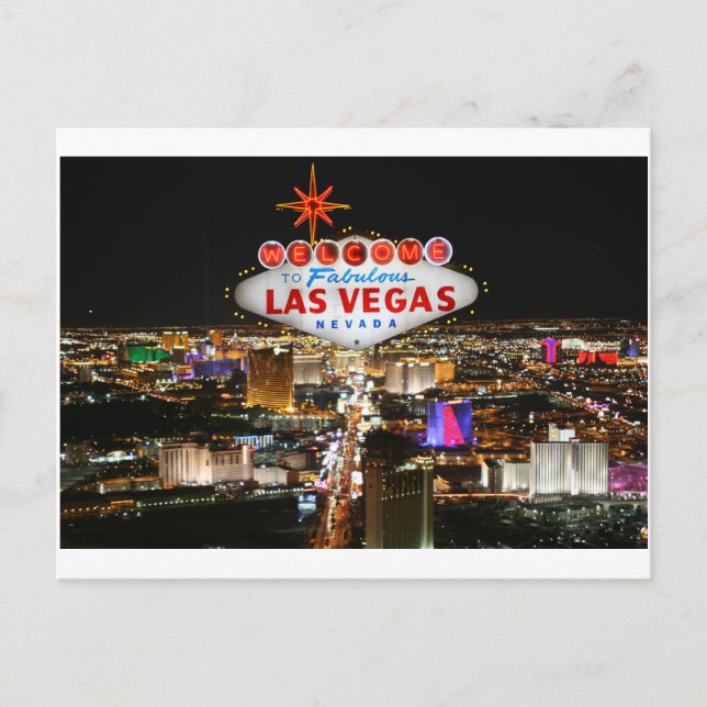 Carte postale Las Vegas (Devant)