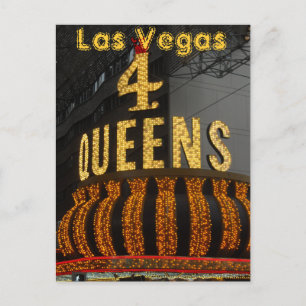 Carte Postale Las Vegas 4 Queens