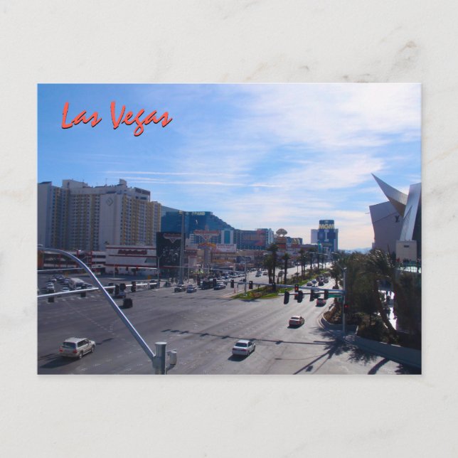 Carte Postale Las Vegas Boulevard, Sud (Devant)