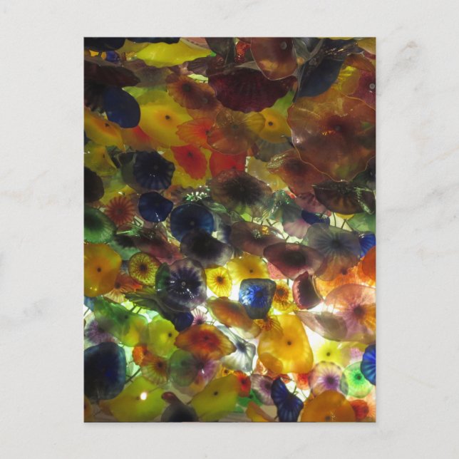 Carte Postale Las Vegas Butterfly Garden Flower Ladybug UNIQUE G (Devant)