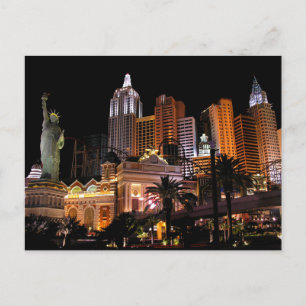 Carte Postale Las Vegas Casino Strip, Nevada Post Card