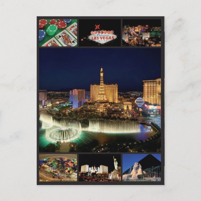Carte Postale Las Vegas - États-Unis (Devant)