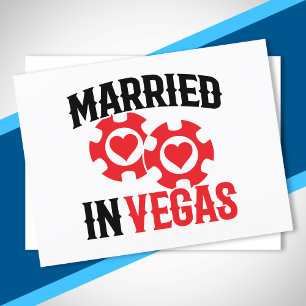 Carte Postale Las Vegas Mariage - Couple - Marié à Vegas
