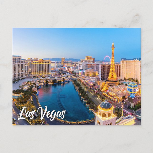 Carte Postale Las Vegas, Nevada, États-Unis (Devant)