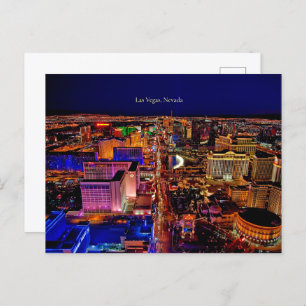 Carte Postale Las Vegas, Nevada skyline