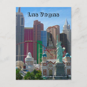 Carte Postale las vegas, new york