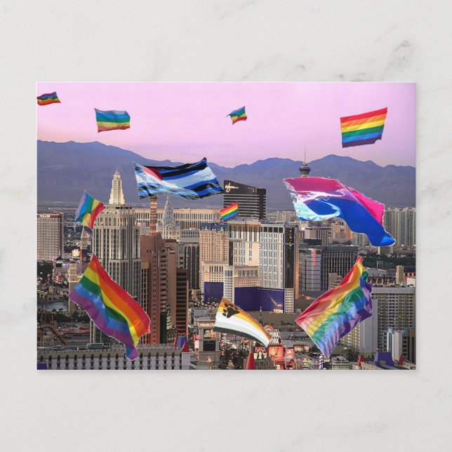 Carte Postale Las Vegas Pride (Devant)